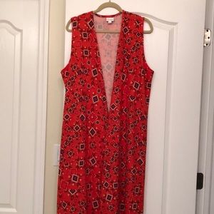 LuLaRoe Joy Vest Large